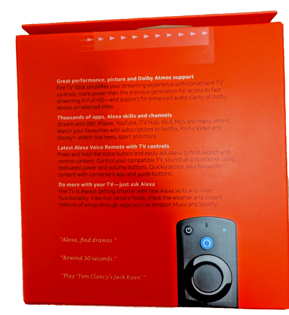 NEW Amazon Fire TV Stick HD 3rd Gen Streaming Device with Alexa Voice Remote