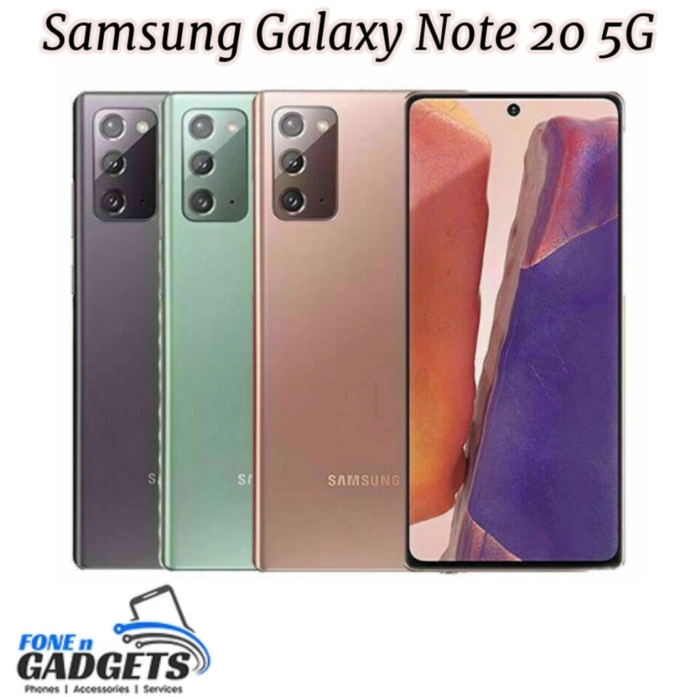 Samsung Galaxy Note 20 5G 256 GB Unlocked Smartphone Black Pristine Condition A+