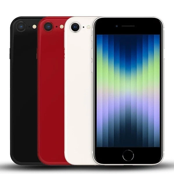 Apple iPhone SE 2022 (3rd Gen) – 64GB 5G Unlocked IOS Smartphone – Pristine A++