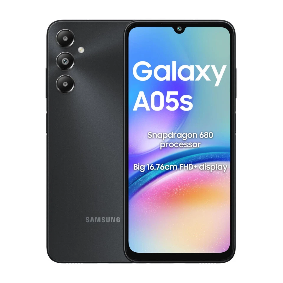 New  Samsung Galaxy A05S 64 / 128 GB Dual Sim Unlocked Android Smartphone Sealed